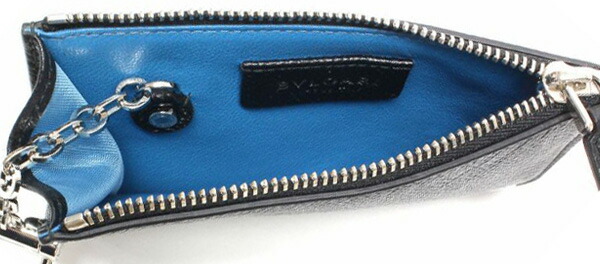 楽天市場】BVLGARI キーホルダー付き小銭入れスナップフックキーリング