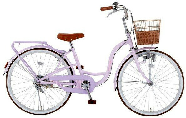 楽天市場】自転車 24インチ パープル（カラーブラック）（キッズ