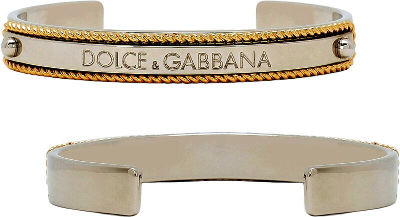 楽天市場】DOLCE&GABBANA D&Gイタリア製 メンズバングルブレスレット