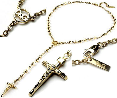 楽天市場】DOLCE&GABBANAドルチェ＆ガッバーナ D&G十字架 ペンダント