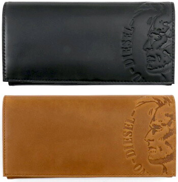 楽天市場】DIESEL ディーゼル メンズ小銭入れ付き二つ折り長財布