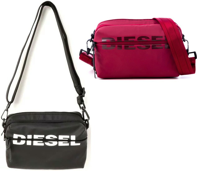 楽天市場】DIESEL ディーゼルフロントジッパーポケット付きショルダー