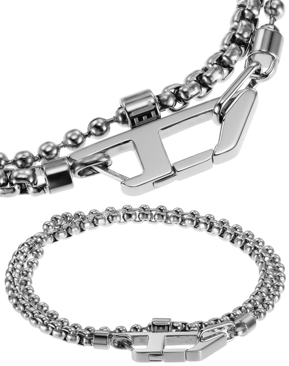 楽天市場】DIESEL 2連ブレスレット ディーゼル メンズ レディース