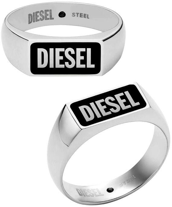 楽天市場】DIESEL ディーゼル 指輪メンズ シルバーリング ブラック
