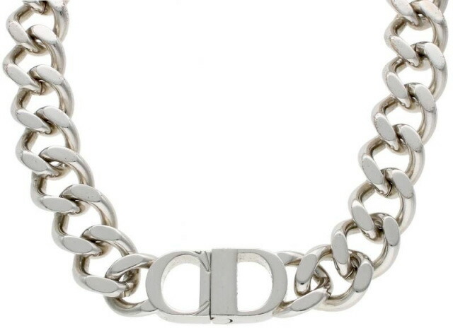 楽天市場】DIOR HOMME ディオールオムCDアイコンネックレスシルバー