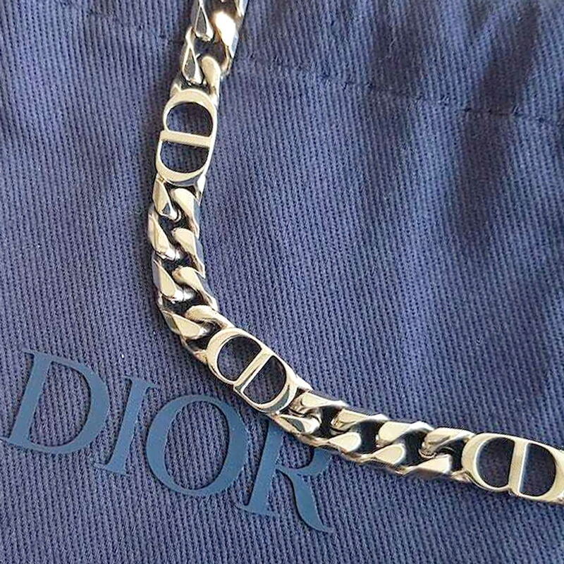 楽天市場】DIOR HOMME ディオールオム メンズシルバーチェーンリンク