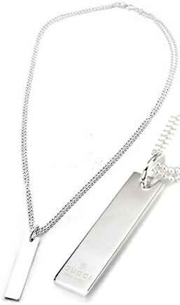 楽天市場】GUCCI グッチWチェーンペンダントネックレス PENDANT