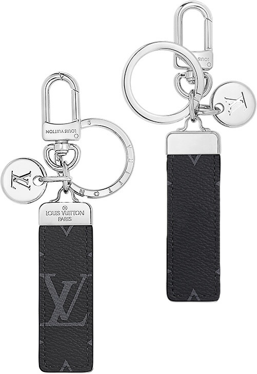 LOUIS VUITTON ☆ ブラック レザー キーリング｜LOUIS VUITTON