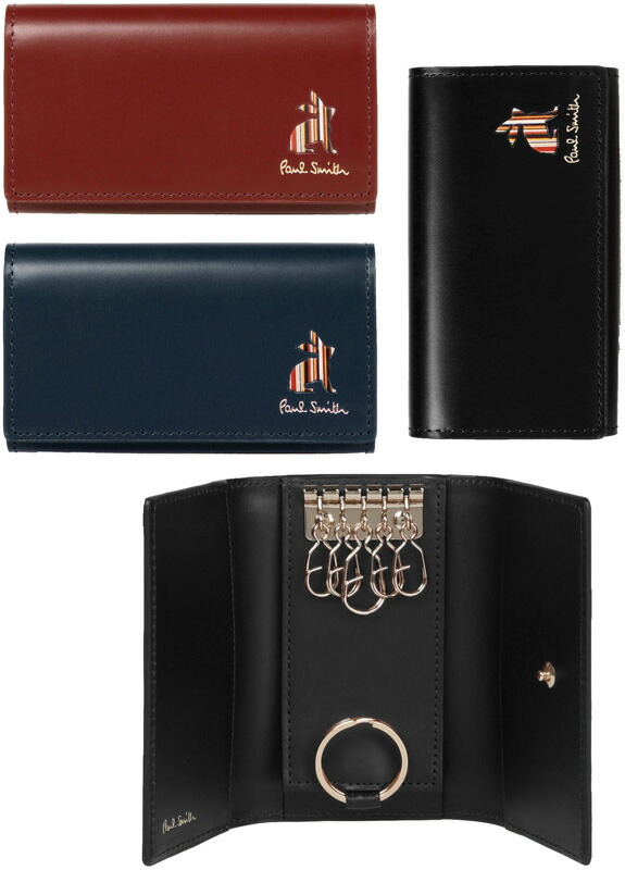 楽天市場】Paul Smith ポールスミスキーリング付き5連キーケース