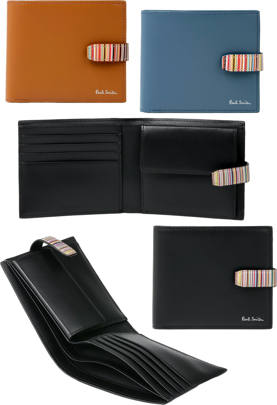 楽天市場】Paul Smith ポールスミスメンズ小銭入れ付き二つ折り財布