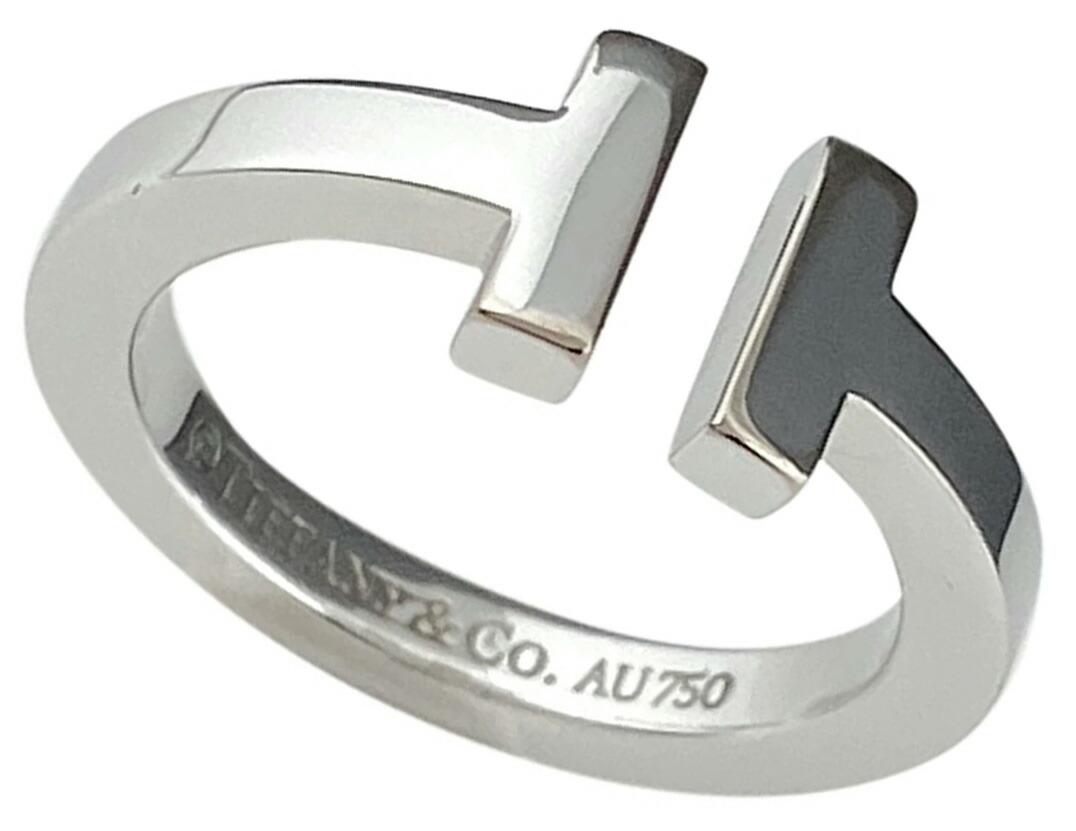 楽天市場】Tiffany&Co. ティファニーT型指輪 スクエアリングペアリング