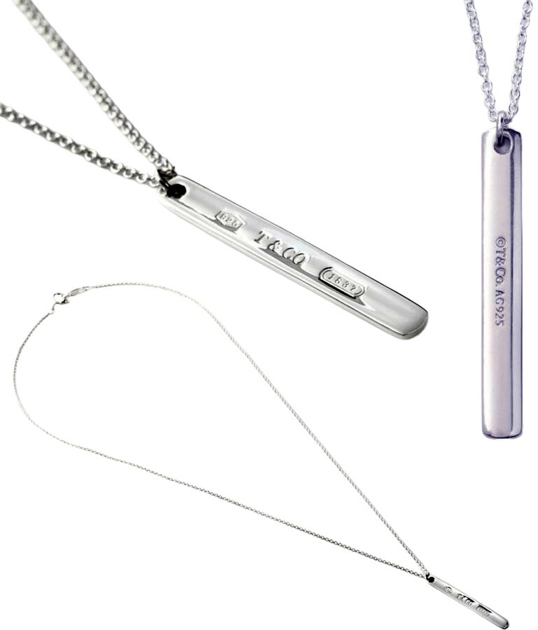 楽天市場】Tiffany&Co. ティファニーT&CO刻印バートップボールチェーン