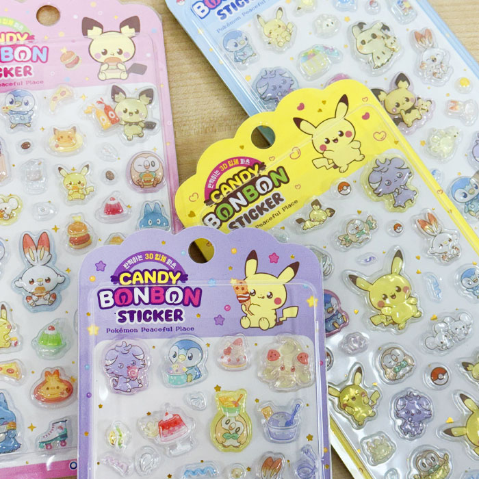 楽天市場】【正規品・在庫あり・順次発送】ポケモン ボンボンシール 1