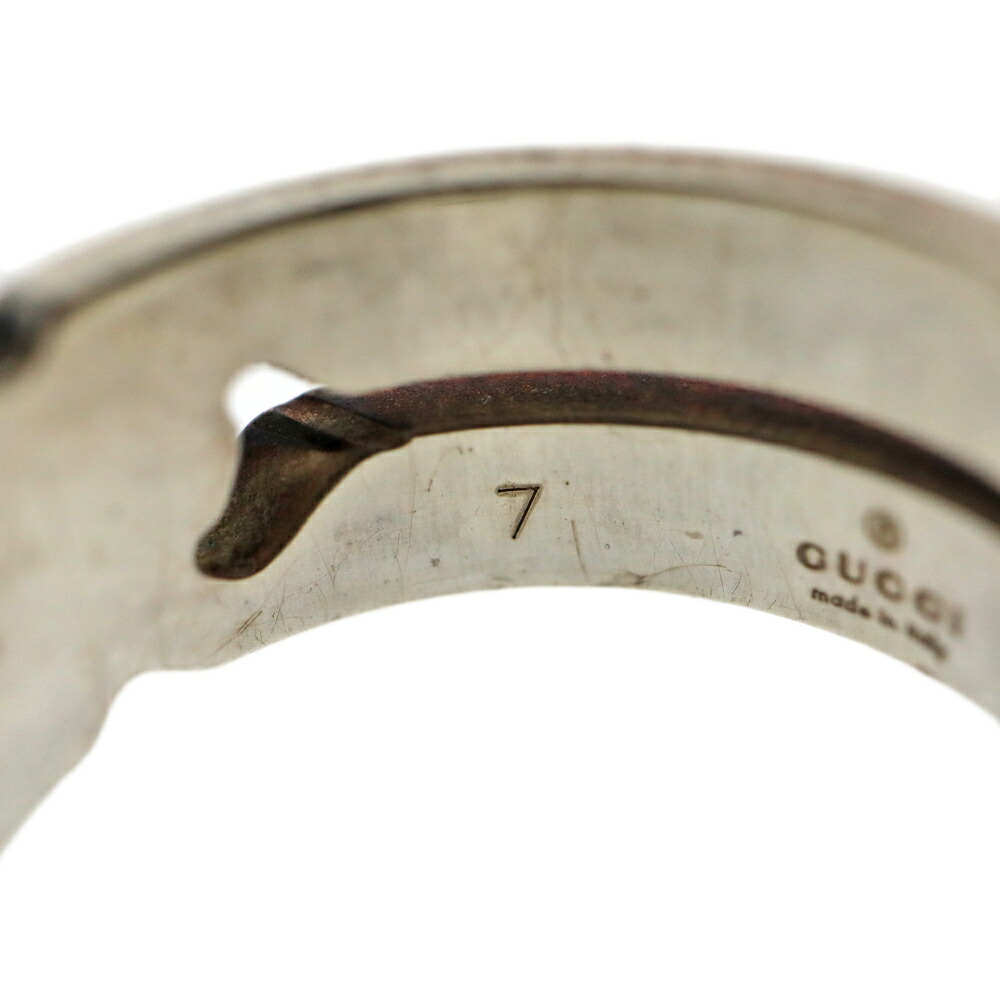 楽天市場】グッチ Gucci ノットインフィニティリング SV925【中古