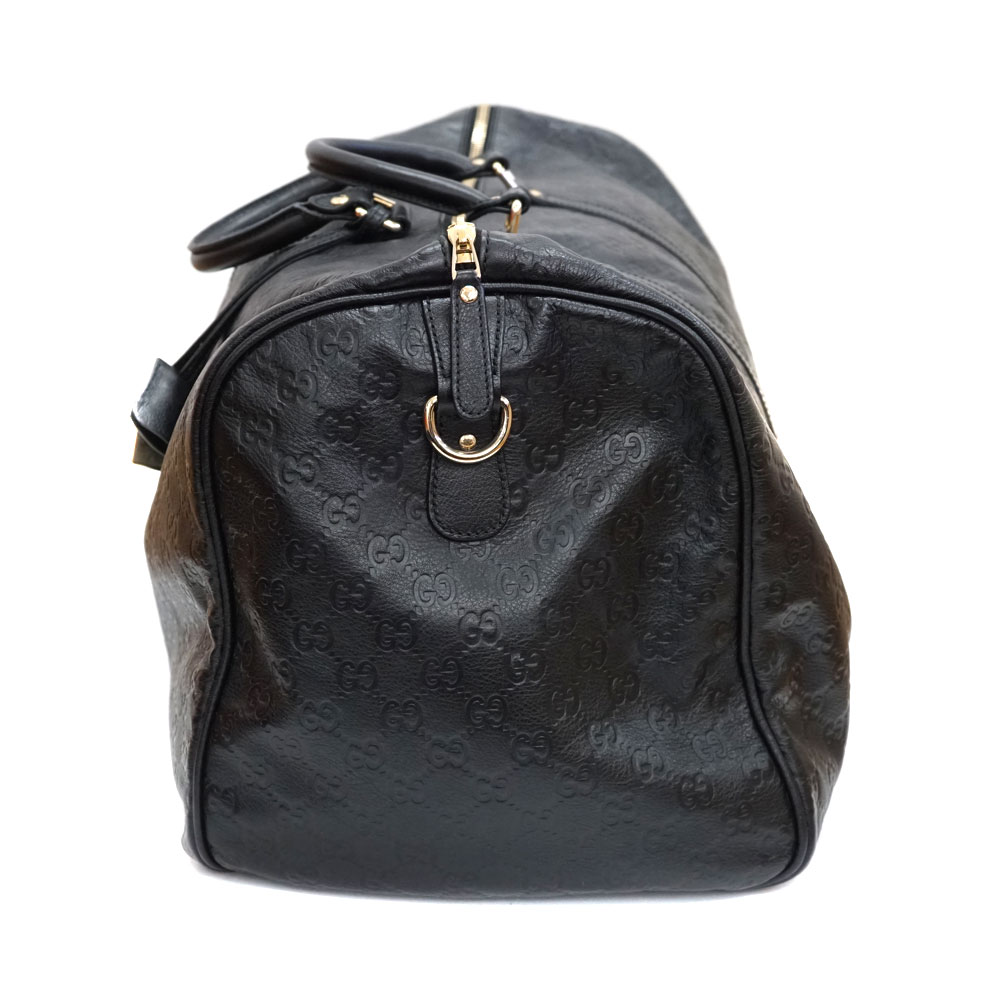 楽天市場】グッチ Gucci 206500 ボストンバッグ ブラック 【中古