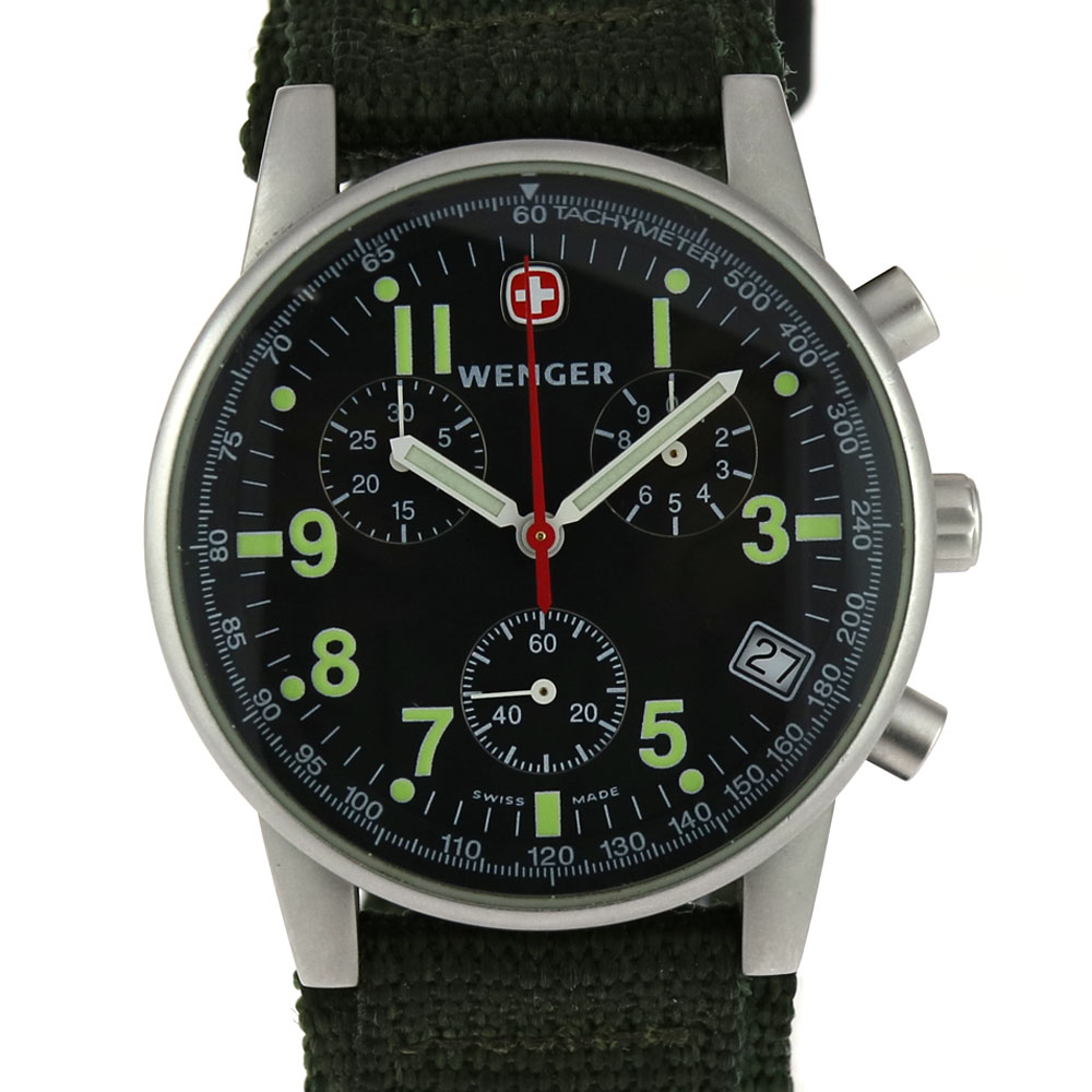 楽天市場】WENGER【ウェンガー】 7072X クロノグラフ クォーツ
