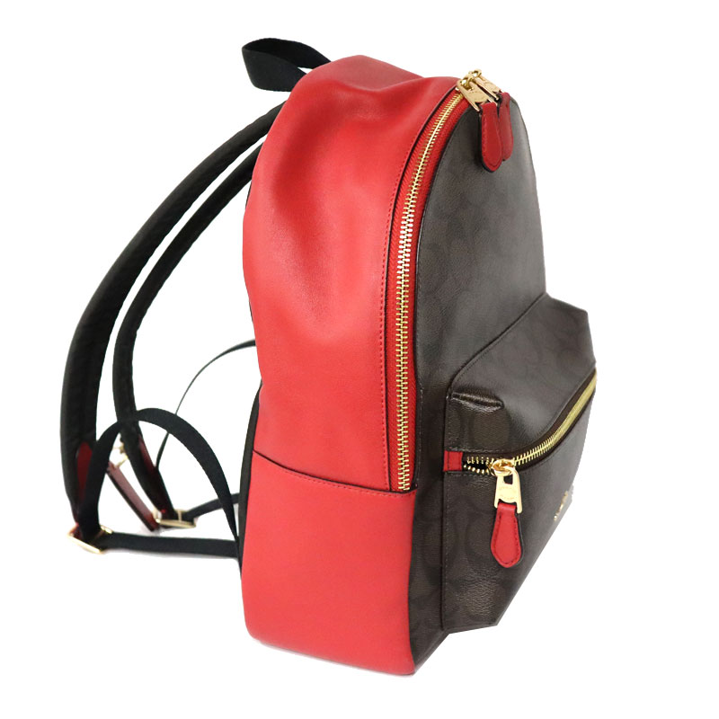 楽天市場】COACH【コーチ】F32200 バックパック レザー×PVCキャンバス