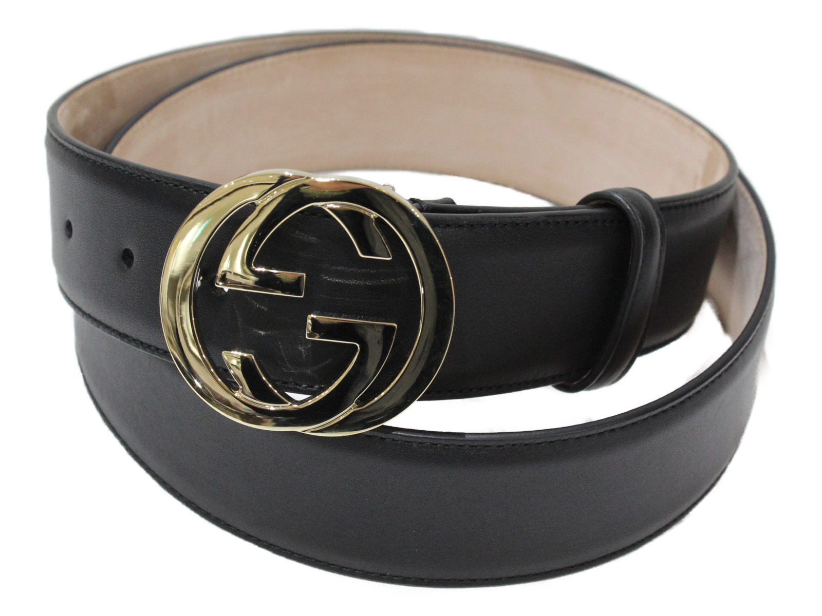 楽天市場】GUCCI グッチ インターロッキングGバックル レザー ベルト