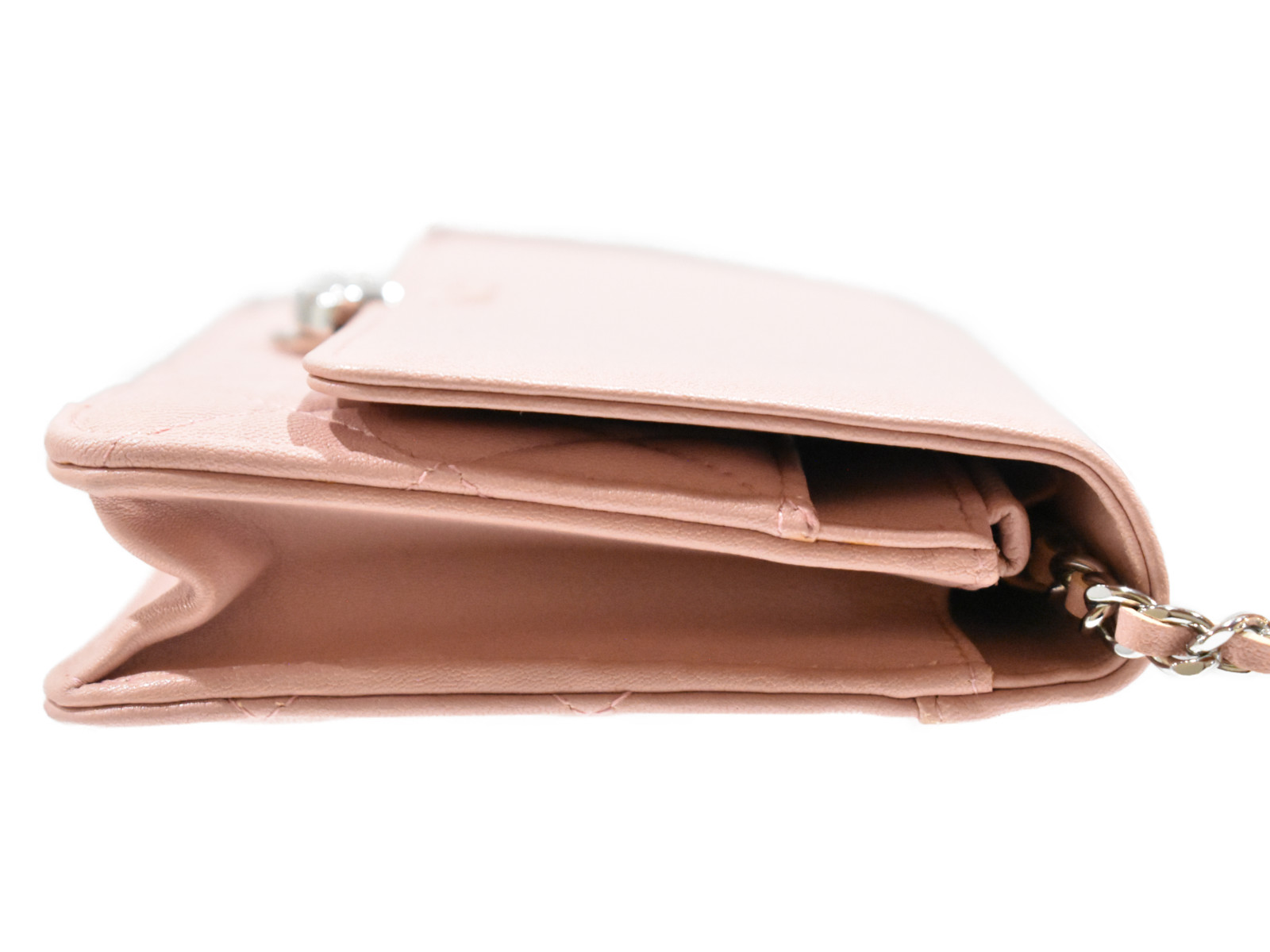 楽天市場】【箱有り☆中古品】CHANEL シャネルチェーンウォレット