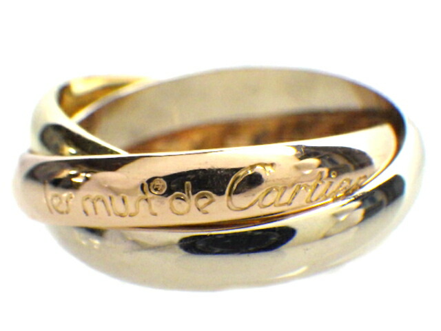 楽天市場】CARTIER カルティエ トリニティリング クラシック サイズ#53