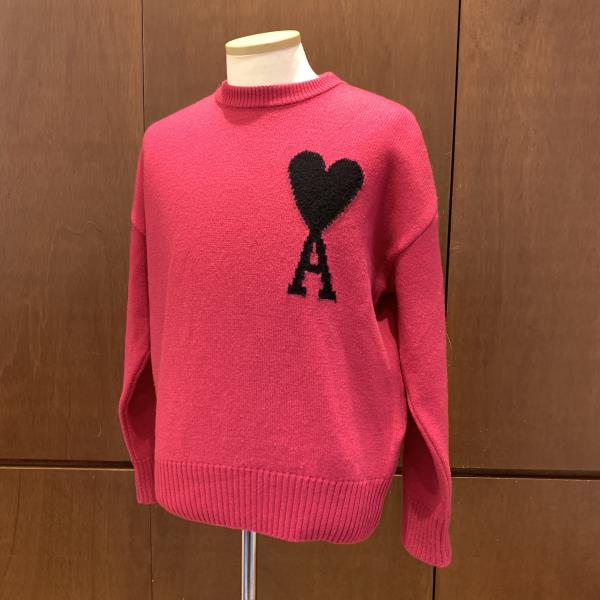 楽天市場】ami paris アミパリス アミパリ セーター UKS002 セーター
