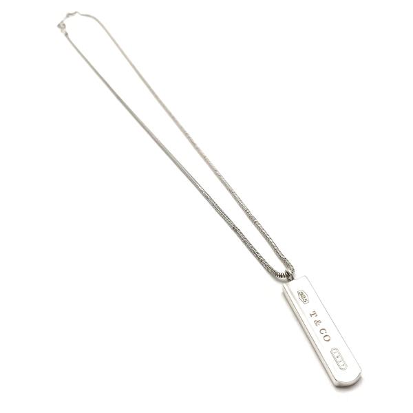 楽天市場】TIFFANY ティファニー 1837 バー プレート ネックレス