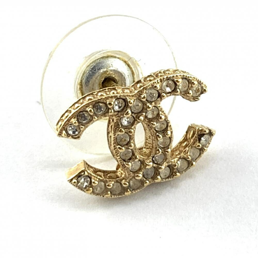 楽天市場】CHANEL シャネル ココマーク ラインストーンピアス B15C