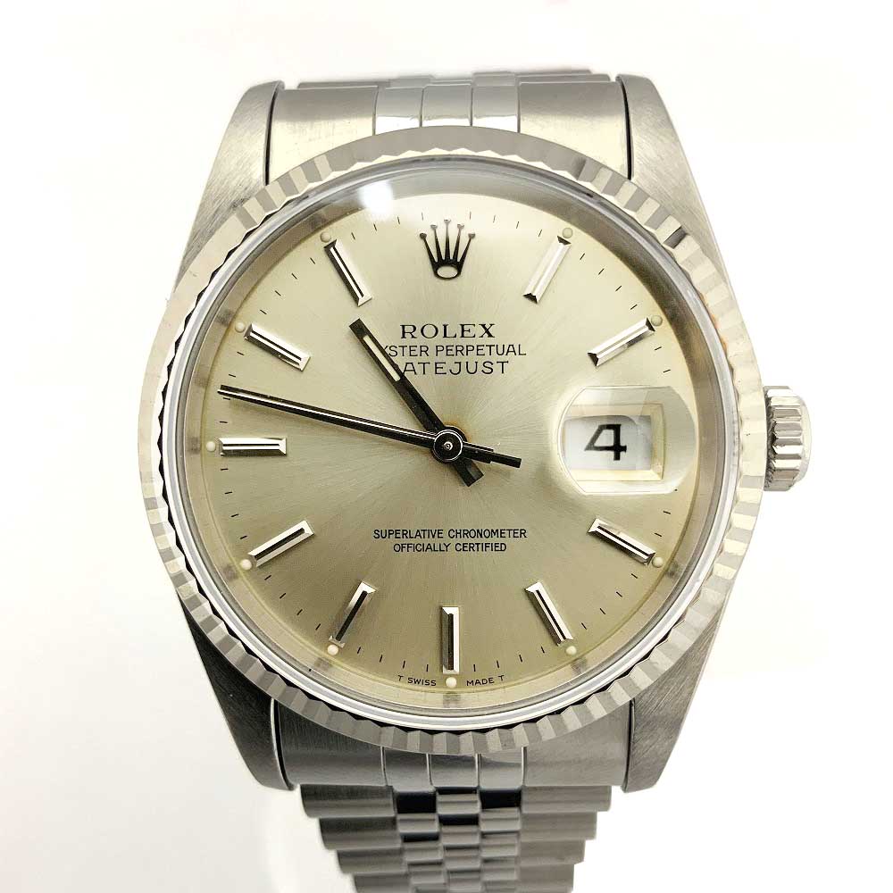 楽天市場】o【ROLEX】16234 デイトジャスト X番 1991年頃製造 SS WG