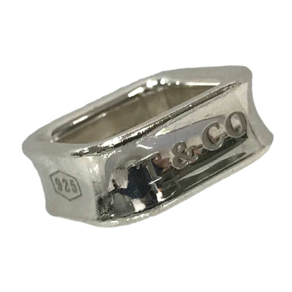 楽天市場】【良品】 ティファニー ナロースクエアリング 約6号 約10g