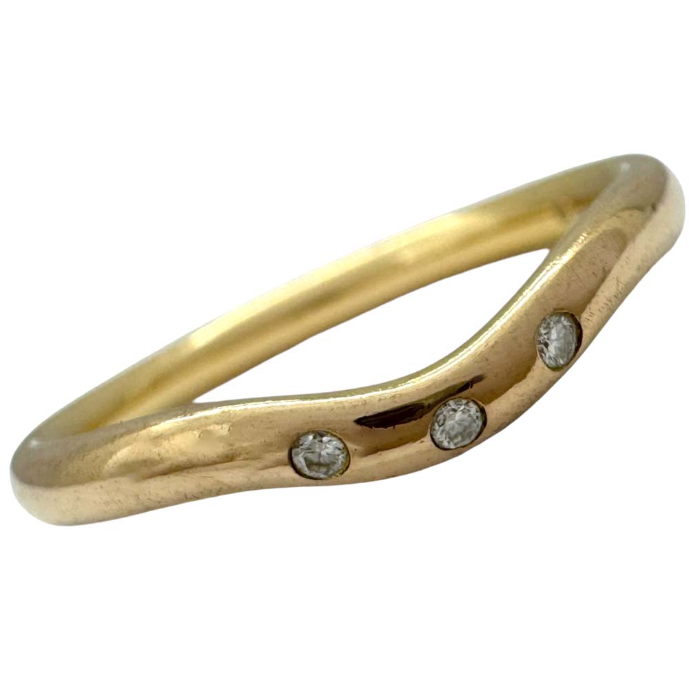 楽天市場】［南店］【極美品】 ティファニー カーブドバンドリング 3P