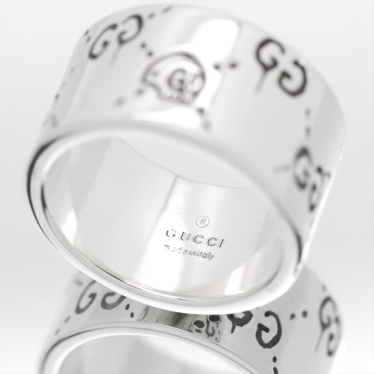 楽天市場】【ギフト品質】グッチ GUCCI リング 指輪 ゴースト シルバー