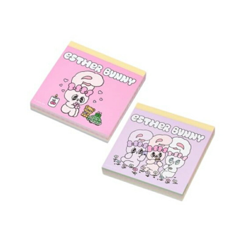 楽天市場】エスターバニー スクエアメモ 全2種 めも メモ帳 メモ紙