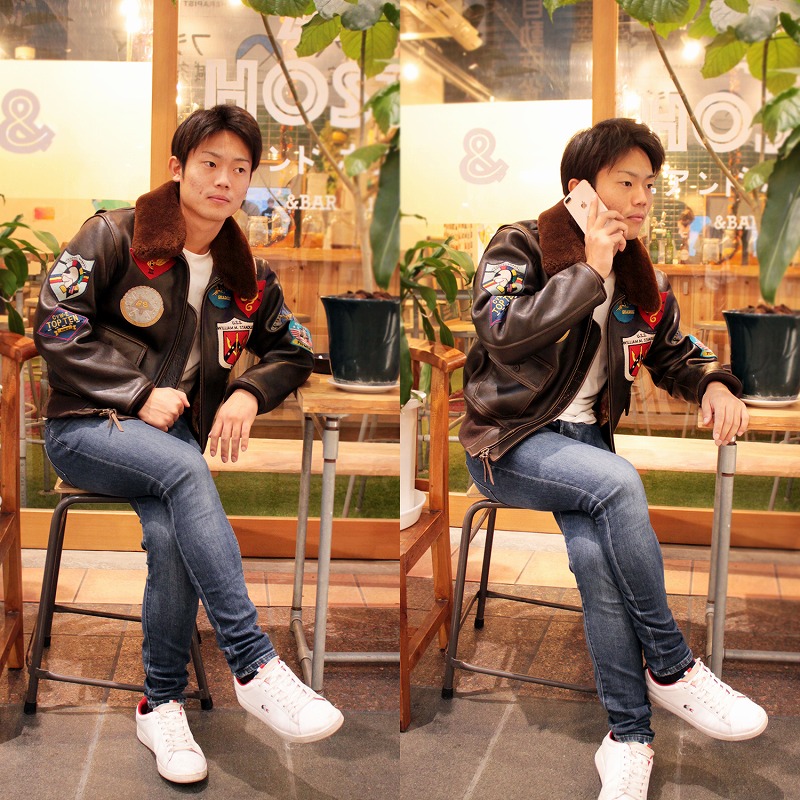 楽天市場】AVIREX トップガン フライトジャケット レザージャケット 本