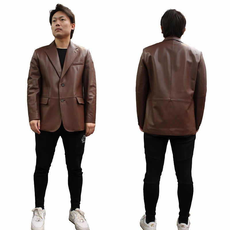 楽天市場】有名ブランド テーラードジャケット メンズ レザー
