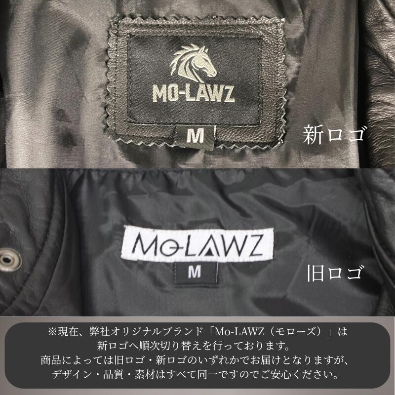 楽天市場】Mo-LAWS 革ジャン メンズ UK 春秋冬 本革 ブラック S-5L