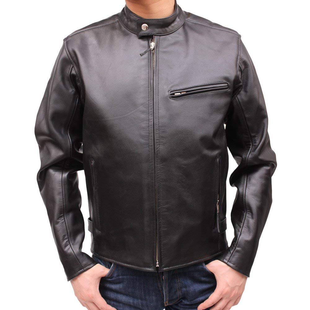 楽天市場】シングルライダース メンズ 水牛革 バッファローレザー 本革