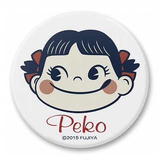 楽天市場】【メール便可】ペコちゃん＆ポコちゃん PEKO&POKO☆缶バッジ
