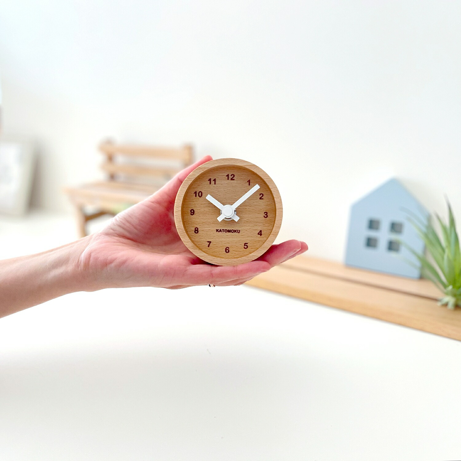 楽天市場】【公式】KATOMOKU カトモク 置き時計 muku mini clock 丸 km