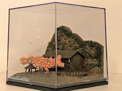 楽天市場】[完成品］山の温泉宿 ケース付き ミニ18サイズ 日本の心