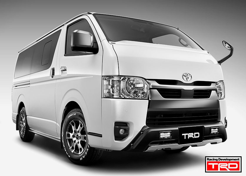 楽天市場】※5月中旬ごろ入荷待ち※ ハイエース 200系 全車用 TRD