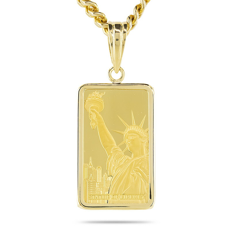 楽天市場】18金 自由の女神の通販