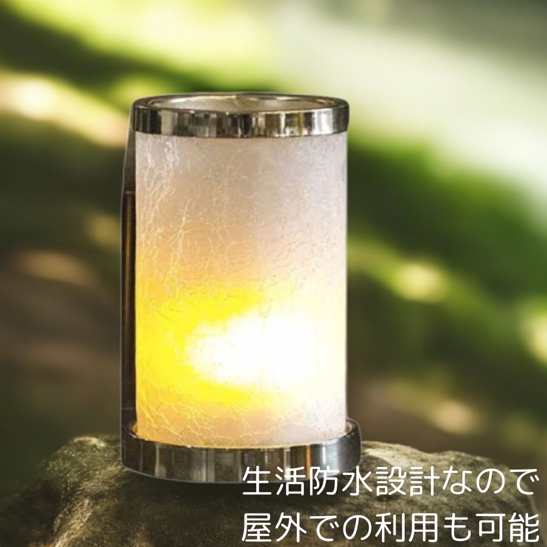 楽天市場】【送料無料】 ゆらぎLEDランタン 生活防水設計 キャンドル