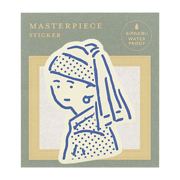 楽天市場】ダイカットステッカー Masterpiece【Vermeer(フェルメール