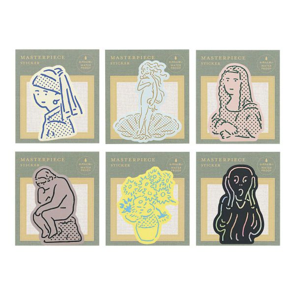 楽天市場】ダイカットステッカー Masterpiece【Vermeer(フェルメール