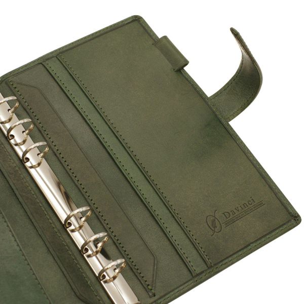 楽天市場】システム手帳 ダヴィンチ ロロマクラシック バイブルサイズ