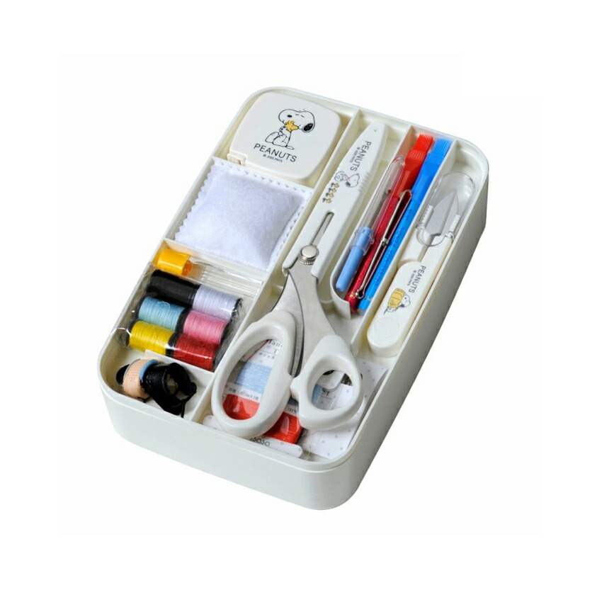 楽天市場】＼期間限定／【ZM8559】スヌーピー ソーイングセット 薄型