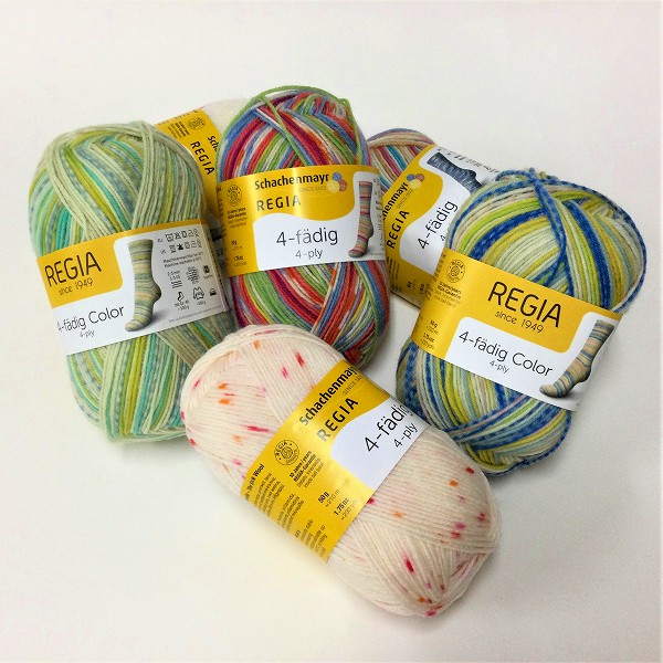 楽天市場】REGIA 4PLY 50g巻き ソックヤーン カラー/中細/くつ下毛糸