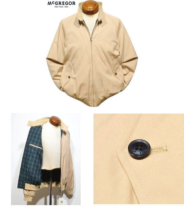 楽天市場】送料無料 マクレガー メンズ スイングトップブルゾン