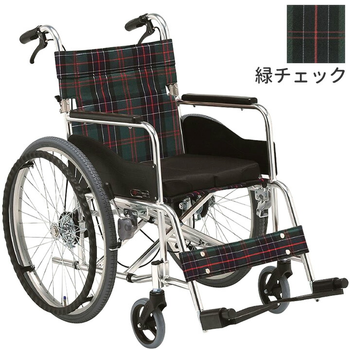 楽天市場】車椅子 立ち止まり君 アルミ製スタンダードタイプ 自走型