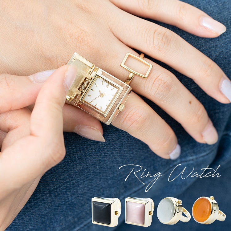 楽天市場】リングウォッチ 指輪時計 レディース ブランド J-axis 指